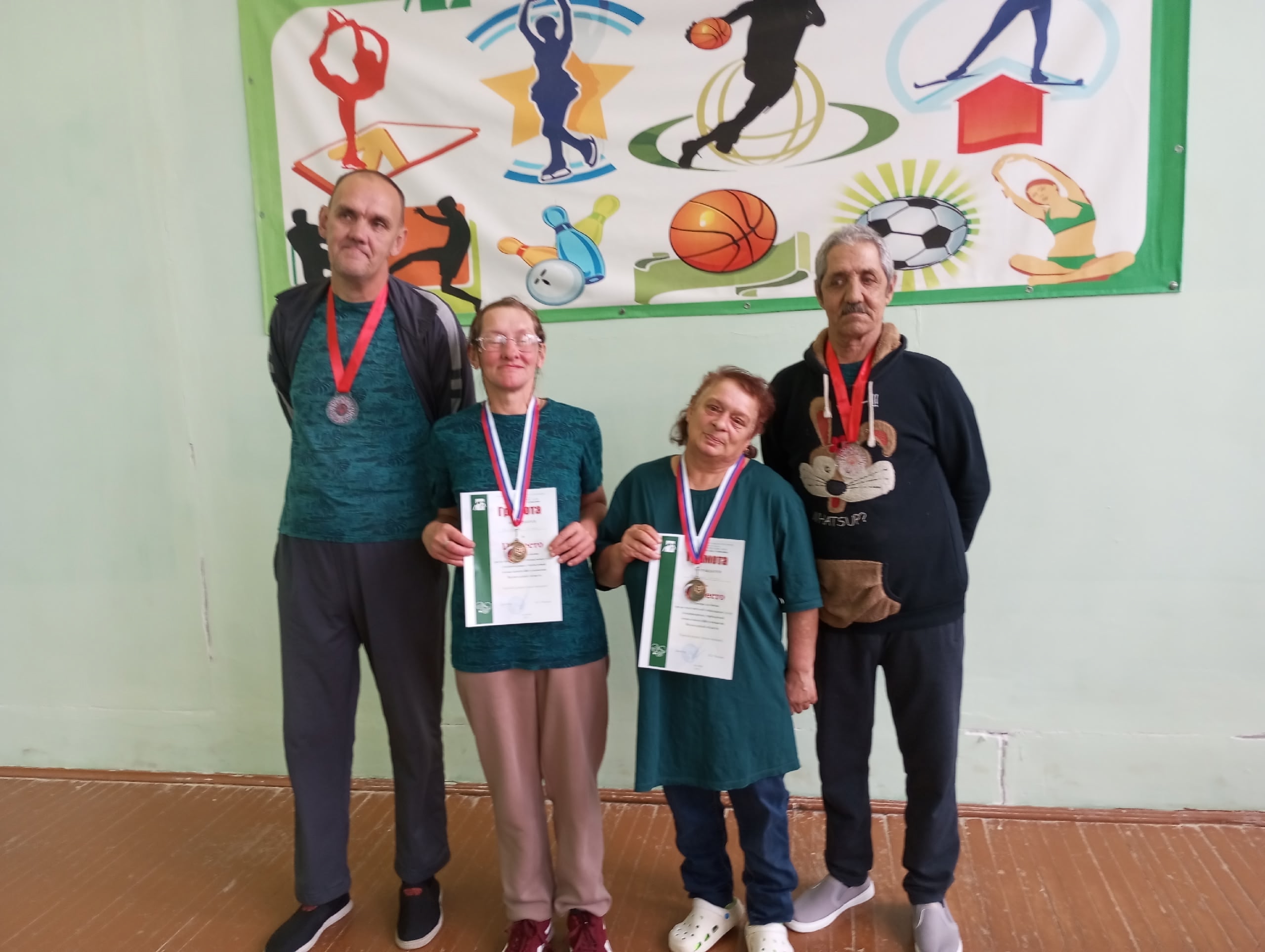 Наши проживающие приняли участие в турнире по бочче, организованном для стационарных учреждений социального обслуживания Вологодской области.