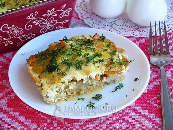 Полезный ужин с высоким содержанием йода.