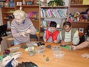 Занятия с народным мастером России