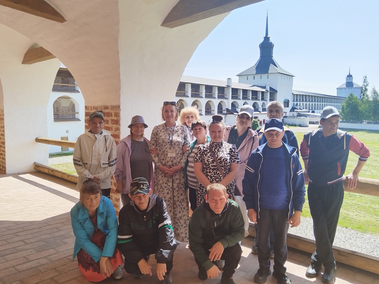 Группа получателей социальных услуг посетила Кирилло-Белозерский музей-заповедник.